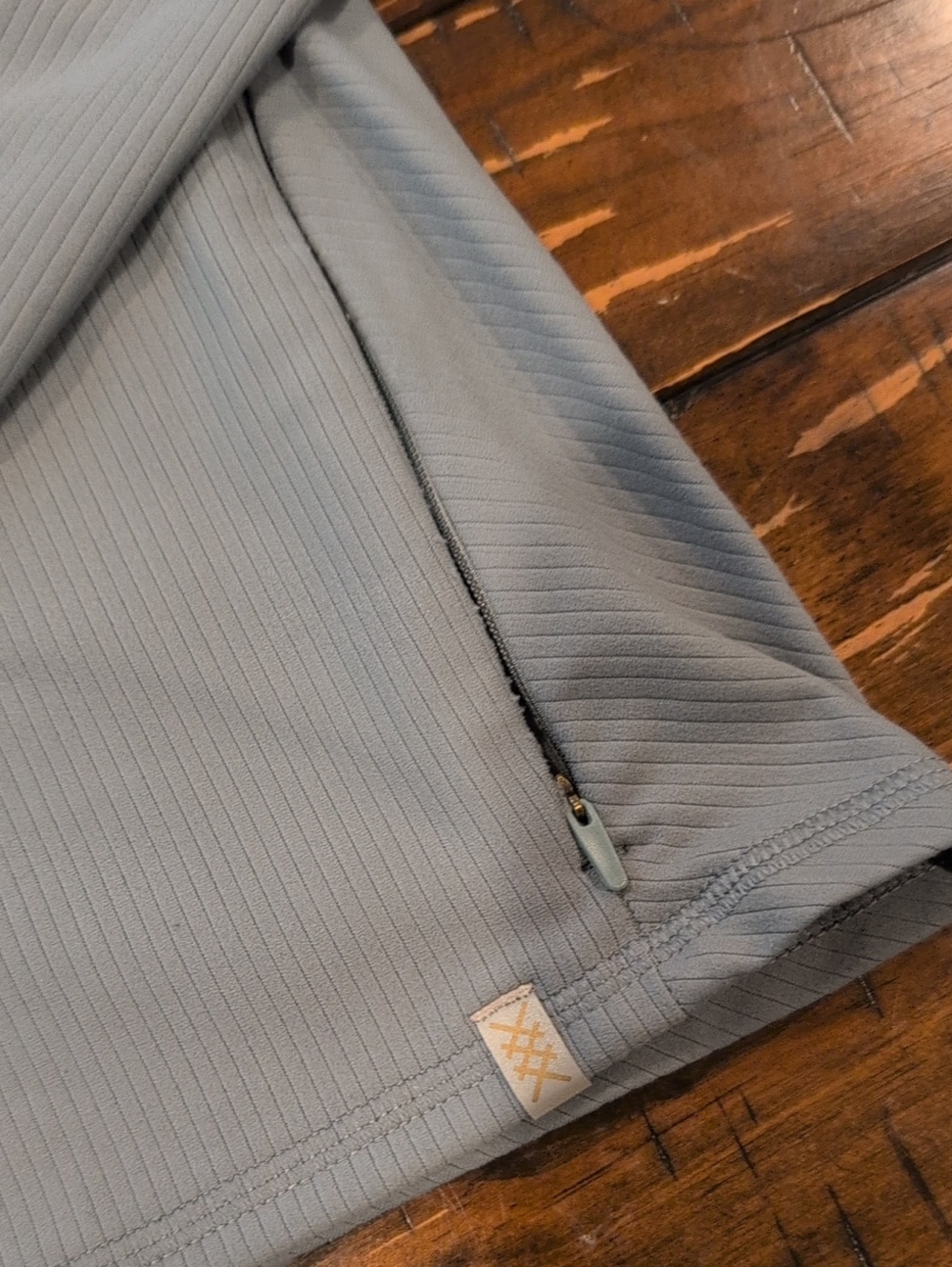 Rhone Ripple Full Zip Hoodie Ribbed - Picture 3 of 8